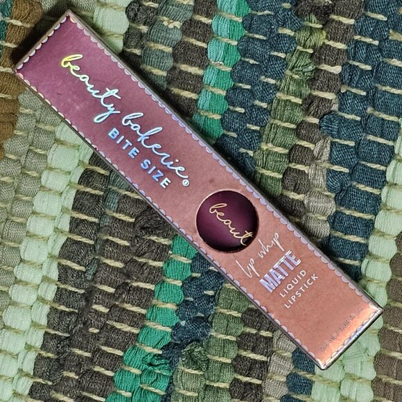 Beauty Bakerie BiteSize Lip Whip Matte Liquid Lipstick Waterproof Sangria Splash - Picture 13 of 13